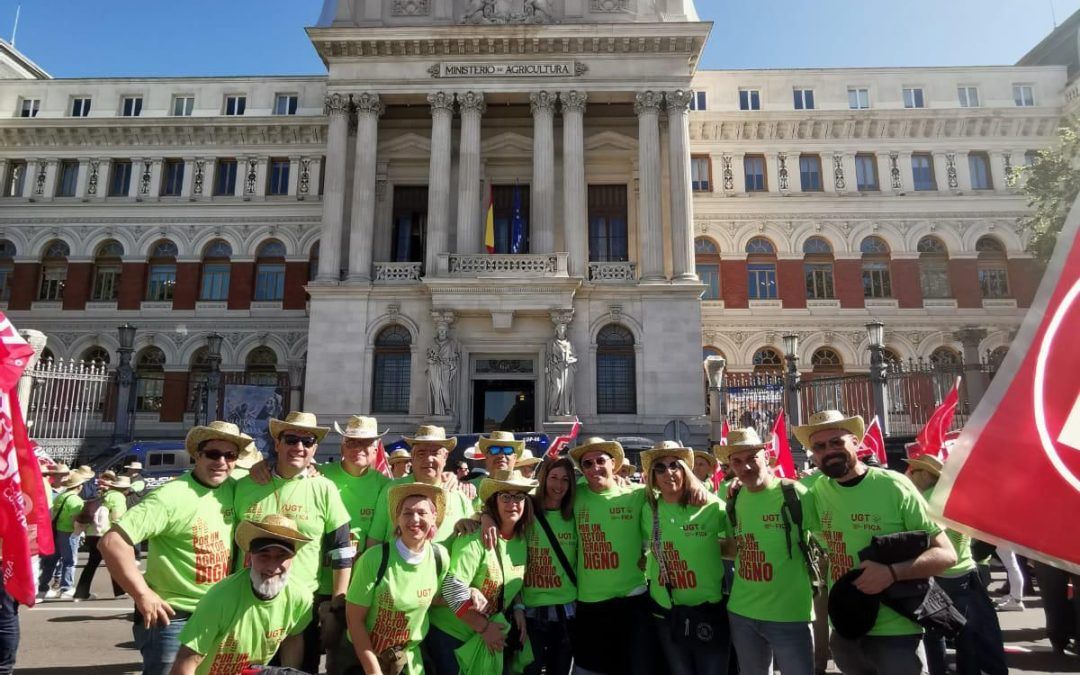 UGT-FICA Madrid: “Por un Sector Agrario Digno”
